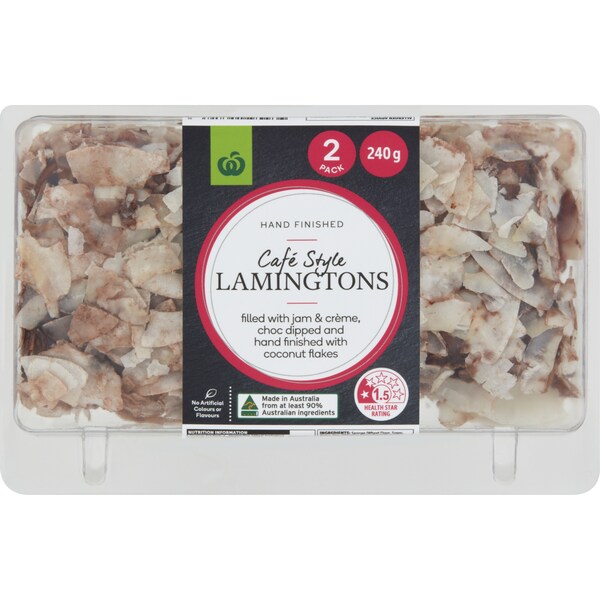 Woolworths Café Style Lamingtons 240g