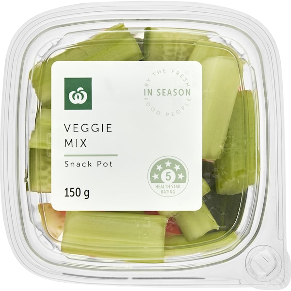 Woolworths Vegetable Mix Snack Pot 150g