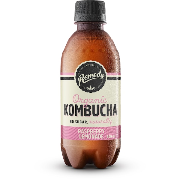 Remedy Kombucha Raspberry Lemonade 300ml