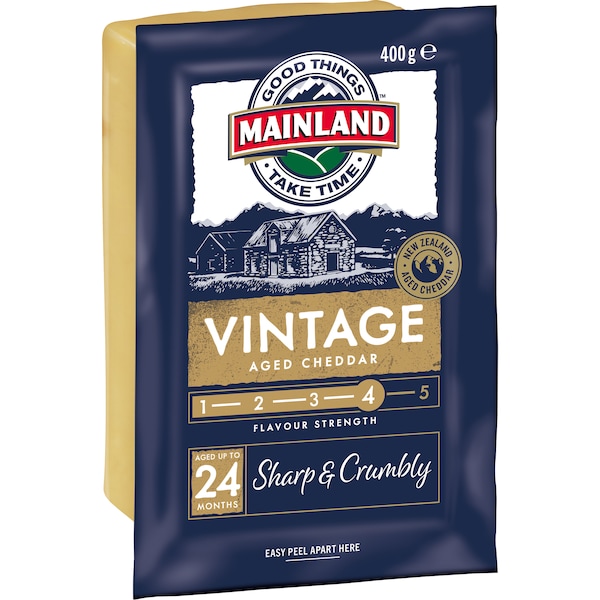 Mainland Vintage Cheese Block 400g