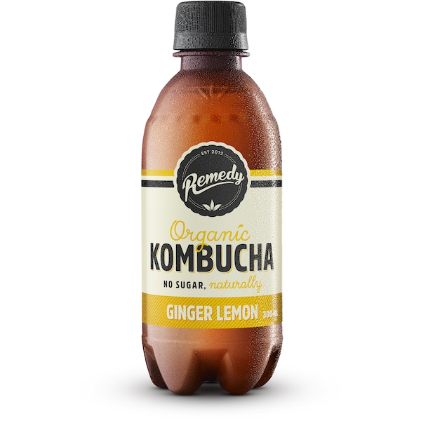 Remedy Ginger Lemon Kombucha 300ml