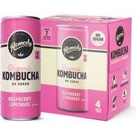 Remedy Raspberry Lemonade Kombucha