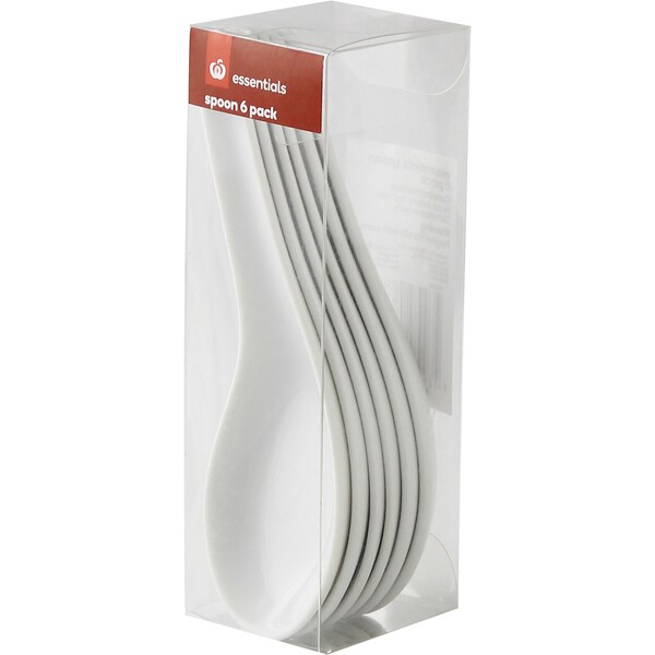 Essentials Essential Ceramic Spoon 6 Pack