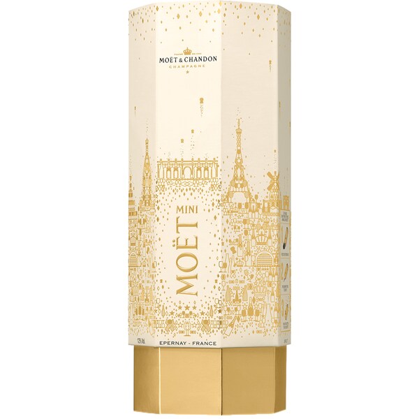 Moet & Chandon Brut Imperial Champagne Crackers Nv 200ml