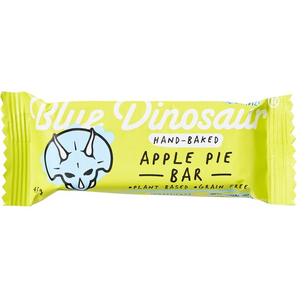 Blue Dinosaur Paleo Bars Apple Pie 45g