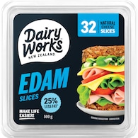 Dairyworks Edam Cheese Slices