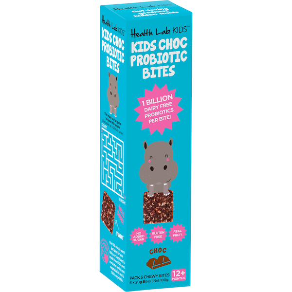 Health Lab Kids Probiotic Chocolate Coconut Bites 5 Pack