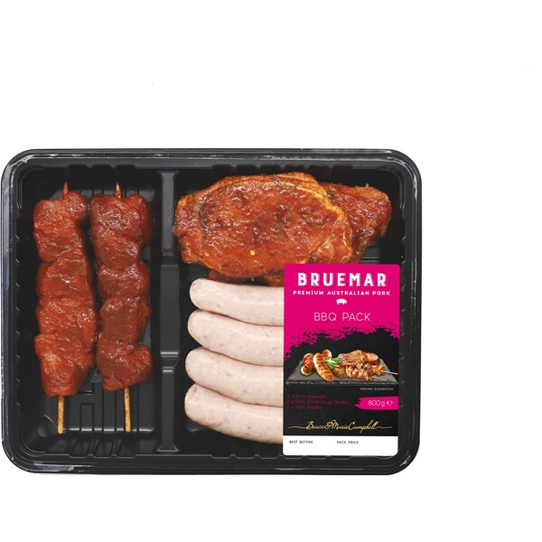 Bruemar Pork Bbq Pack 800g