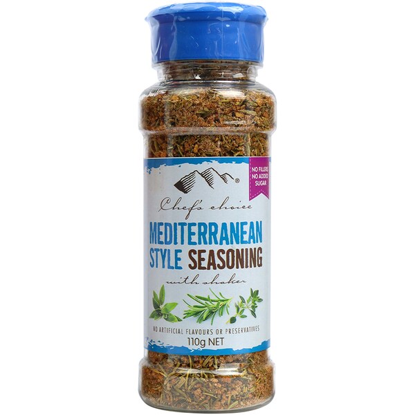 Chef's Choice Mediterranean Style BBQ Seasoning 110g