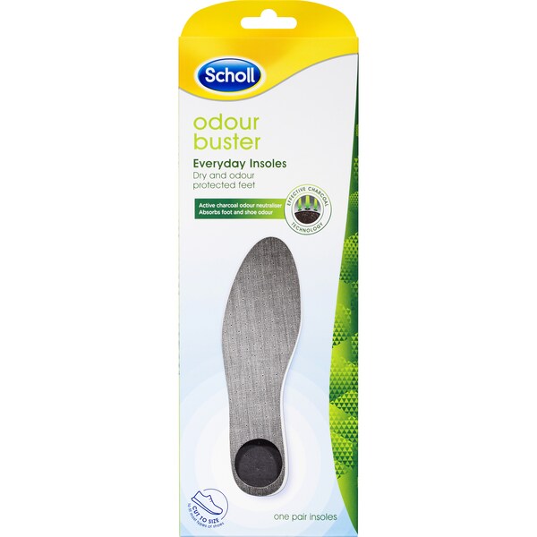 Scholl Odour Buster Show Base Insoles Each
