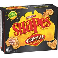 Arnott's Shapes Vegemite & Cheese Cracker Biscuits