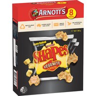 Arnott's Shapes Cracker Biscuits Vegemite & Cheese