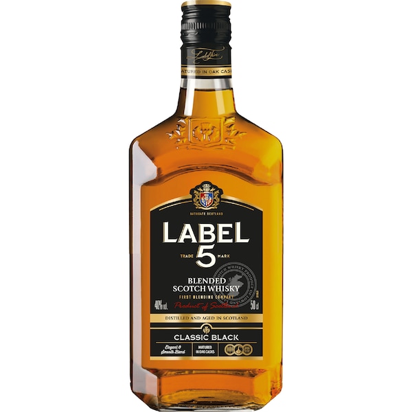 Label 5 Scotch Whisky 500mL