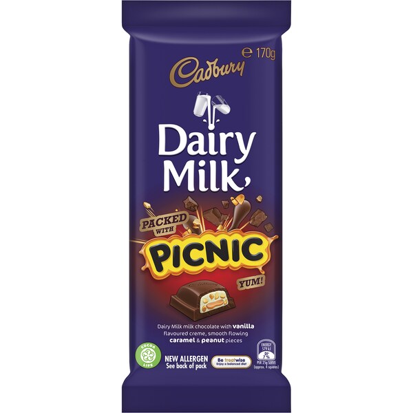 Cadbury Dairy Milk Picnic 170g