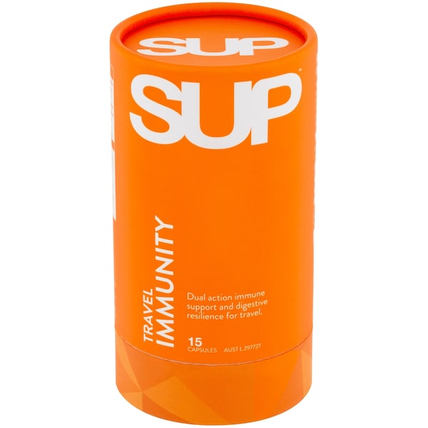 SUP Travel Immunity Supplements 15 Pack