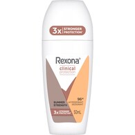 Rexona Women Clinical 96hr Deodorant Roll On Summer Strength