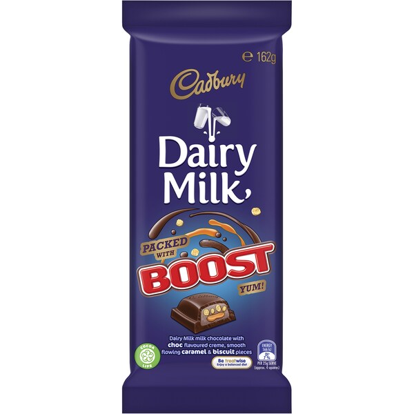 Cadbury Dairy Milk Boost 162g