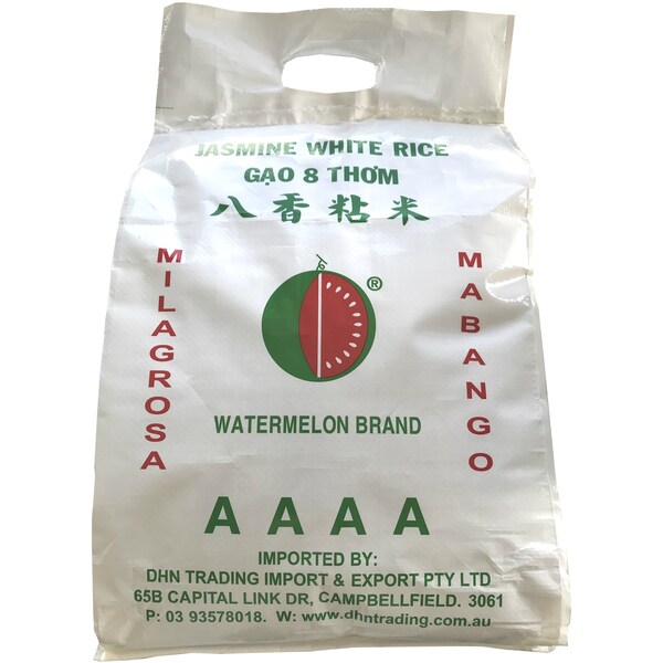 Watermelon Brand Jasmine Rice 10kg