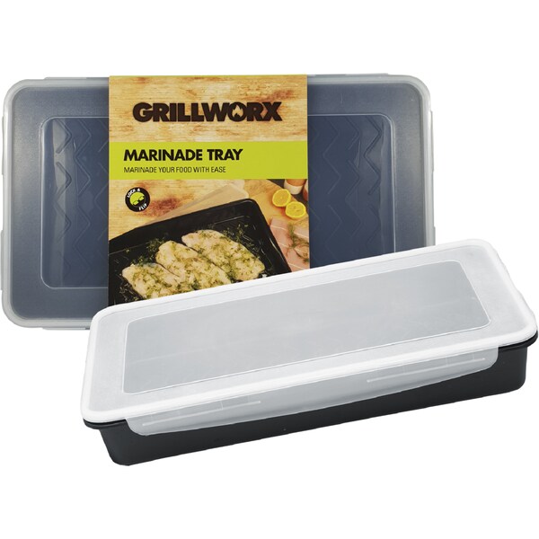 Grillworx Marinade Tray & Lid Each