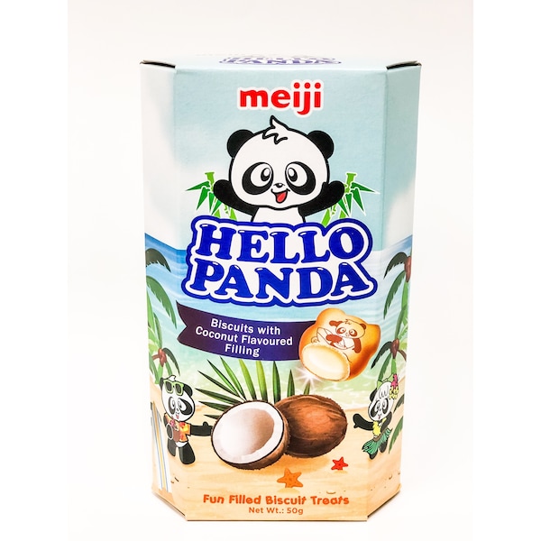 Meiji Hello Panda Coconut Filling Biscuits 50g