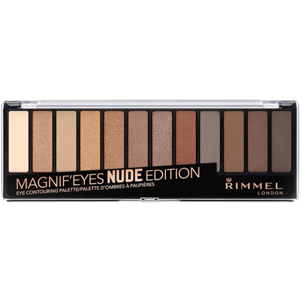 Rimmel London Magnifeyes Eye Shadow Nude Palette 14.2g