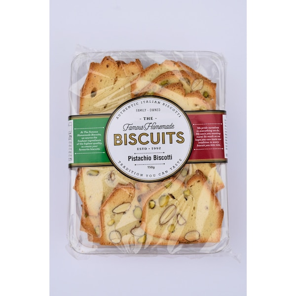 The Famous Homemade Pistachio Biscotti 150g