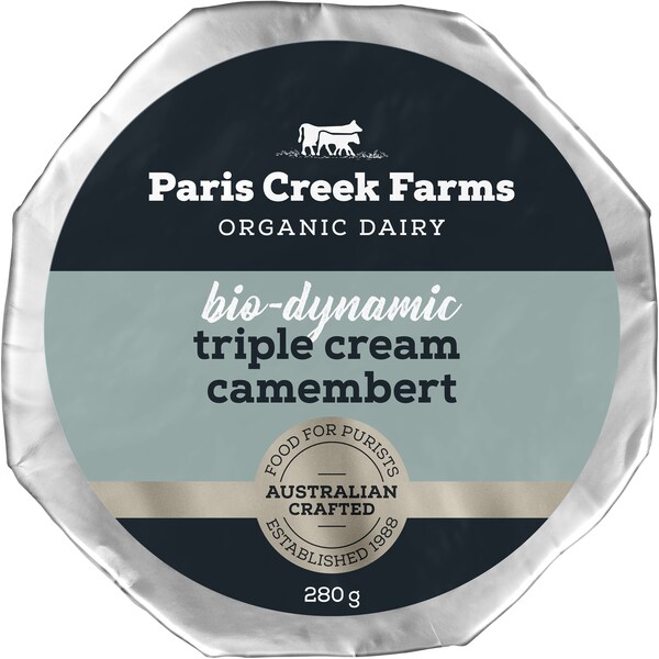 Paris Creek Farms Triple Cream Camembert 280g