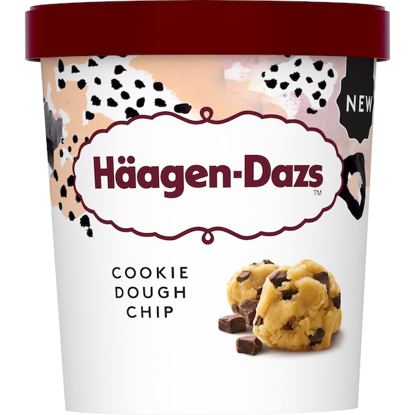 Haagen-Dazs Ice Cream Cookie Dough Chip 457mL | Woolworths