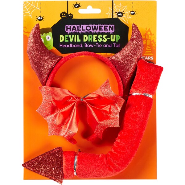 Halloween Devil Dress Up Kit Each