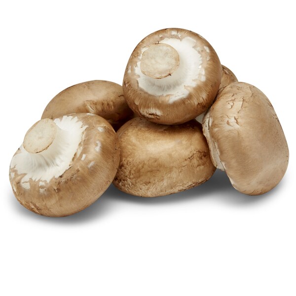 Organic Swiss Brown Mushrooms Loose 1kg