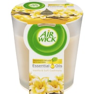 Air Wick Essential Oils Candle Vanilla & Soft Cashmere