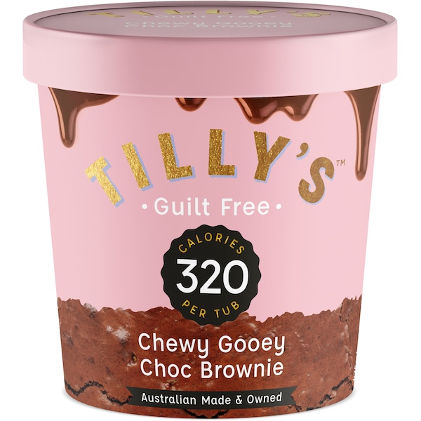 Tilly's Chewy Gooey Choc Brownie Frozen Dessert 475ml