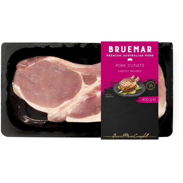 Bruemar Pork Cutlet Lightly Infused 400g