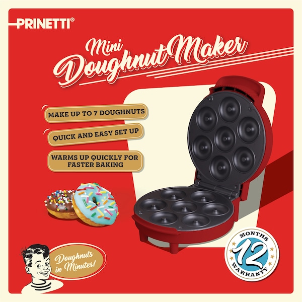 Prinetti Mini Doughnut Maker Each