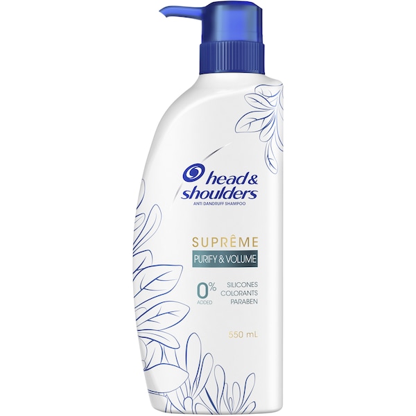 Head & Shoulders Supreme Purify & Volume Shampoo 550ml