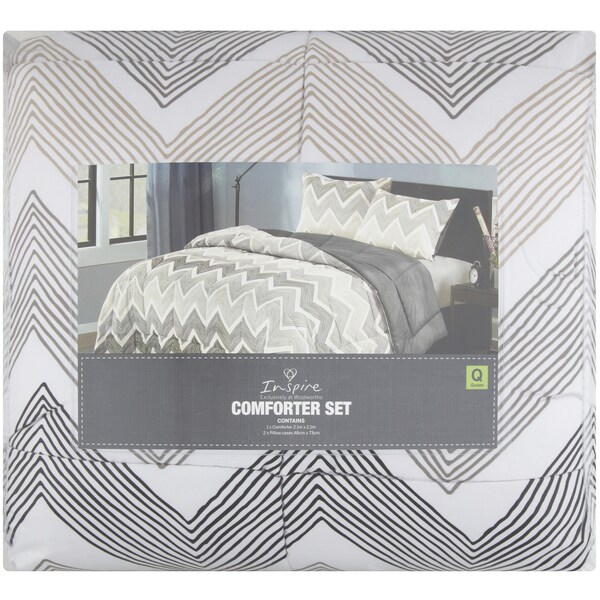 Inspire Comforter Queen Bed Design 2 Each