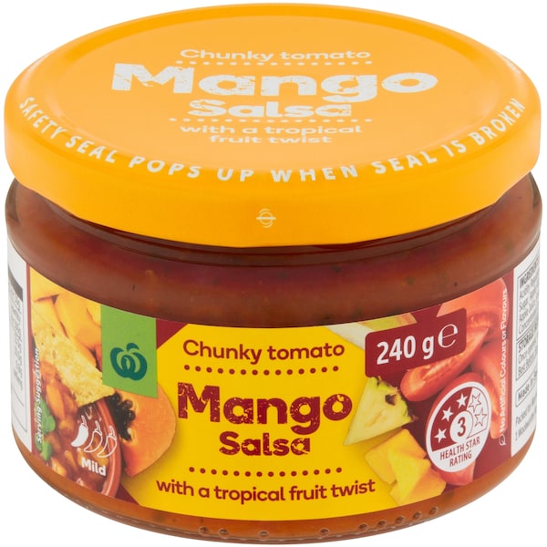 Woolworths Mango Salsa 240g