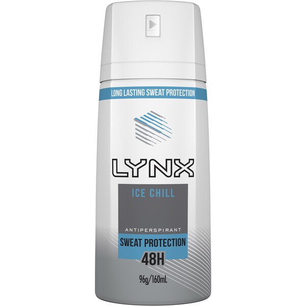 LYNX For Men Antiperspirant Deodorant Ice Chill 160mL
