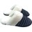 Ladies Chenille Slipper Navy Each