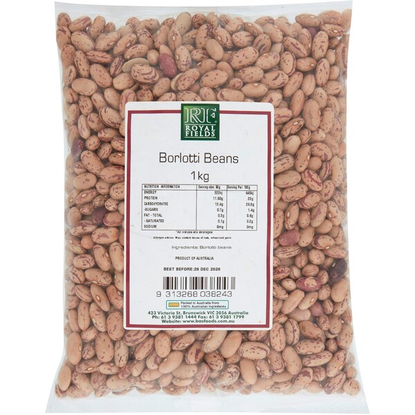 Royal Fields Borlotti Beans 1kg