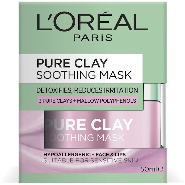 L'Oreal Paris Pure Clay Smoothing Mask 50ml