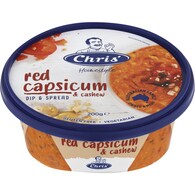 Chris' Red Capsicum & Cashew Dip & Spread