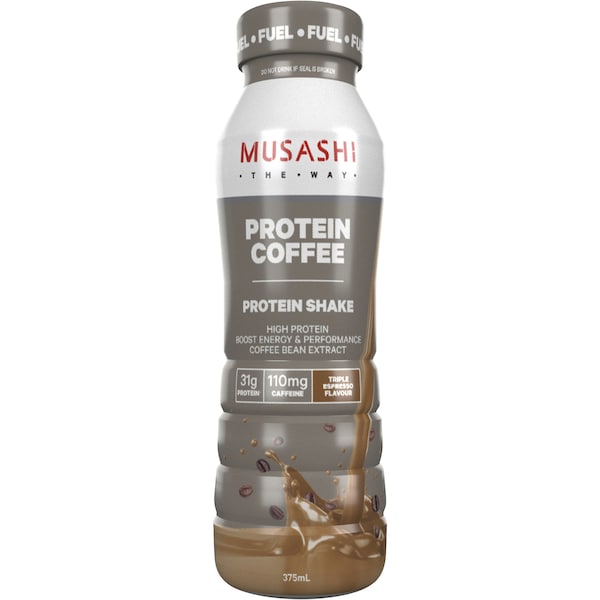 Musashi Protein Coffee Triple Expresso 375ml