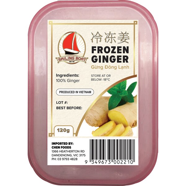 Sailing Boat Frozen Ginger 120g