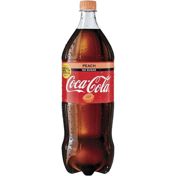 Coca-Cola Peach No Sugar 1.5L