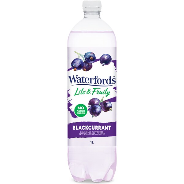 Waterfords Lite & Fruity Blackcurrant 1l