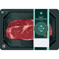 Woolworths Beef Scotch Fillet Steak Thick Cut