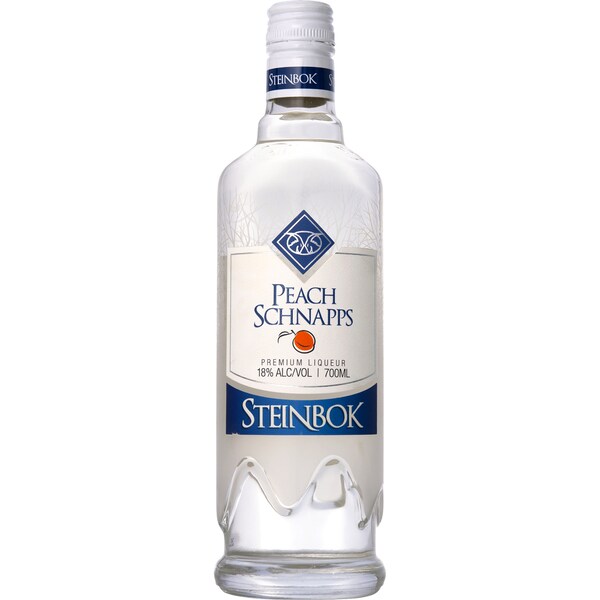 Steinbok Steinbok Peach Schnapps Premium Liqueur 700ml