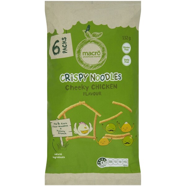 Macro Crispy Noodles Cheeky Chicken 6 Pack