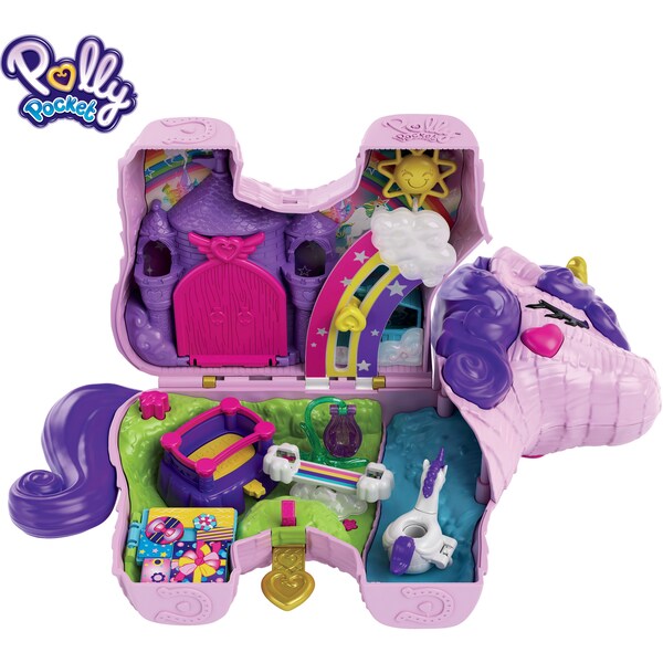 Polly Pocket Unicorn Party Playset Each